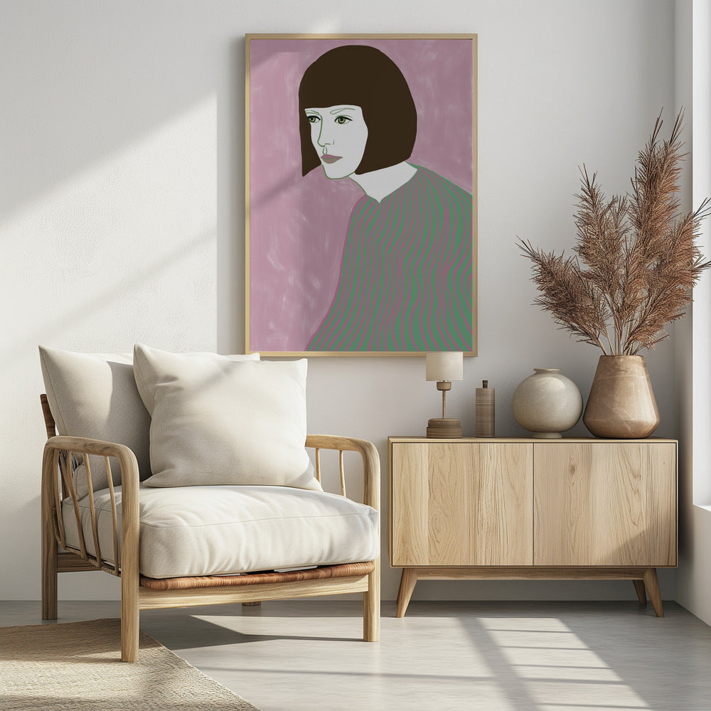 De brunette | Poster