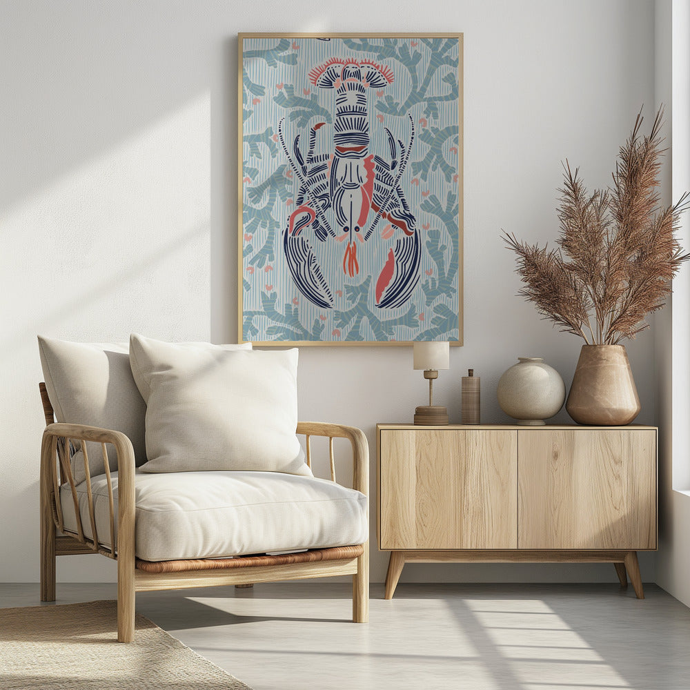 Munt van schaaldierenkern | Poster