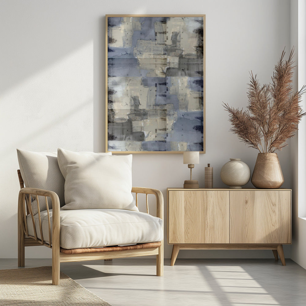 Abstracte neutrale oppervlaktetextuur 2 | Poster