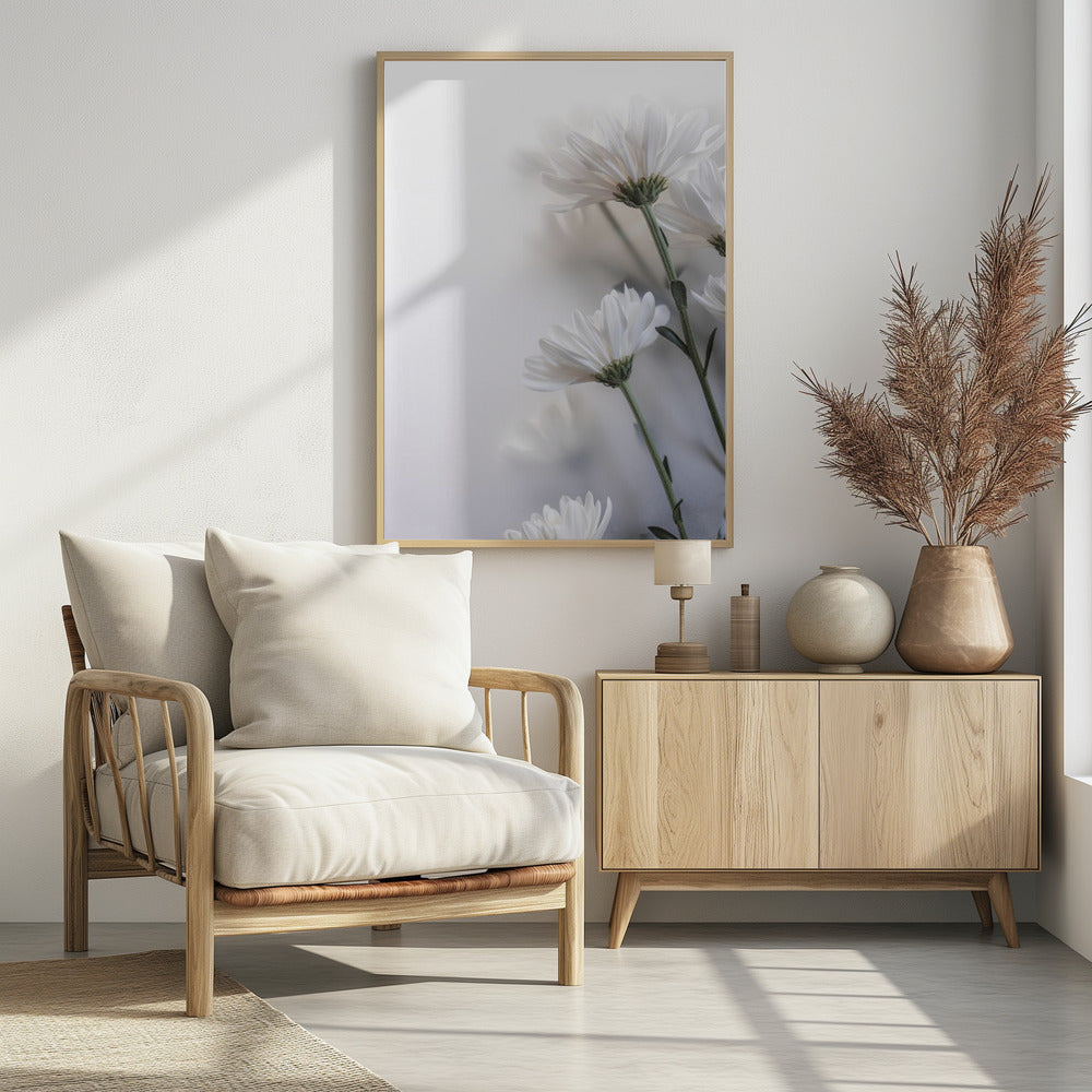 Vage bloemen 8 | Poster