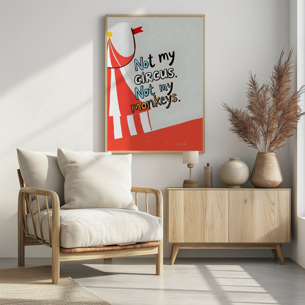 Niet mijn circus | Poster