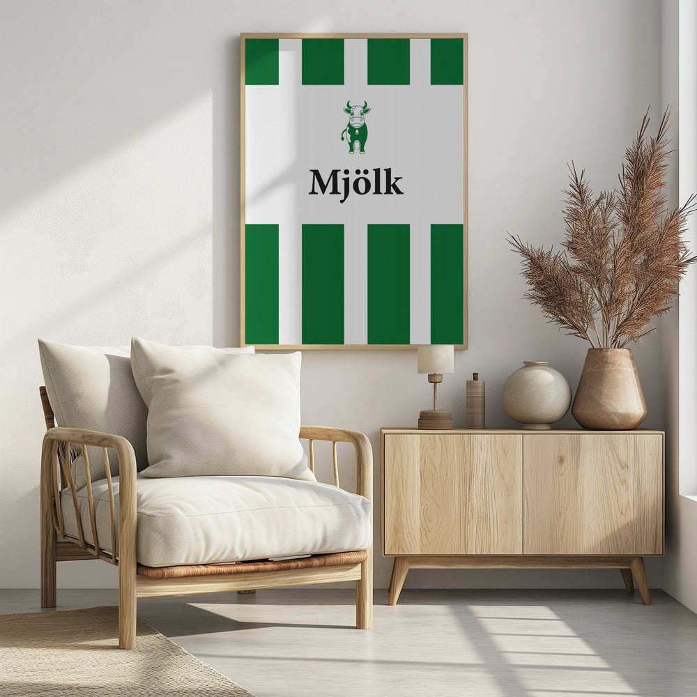 Mjölk Röd | Poster