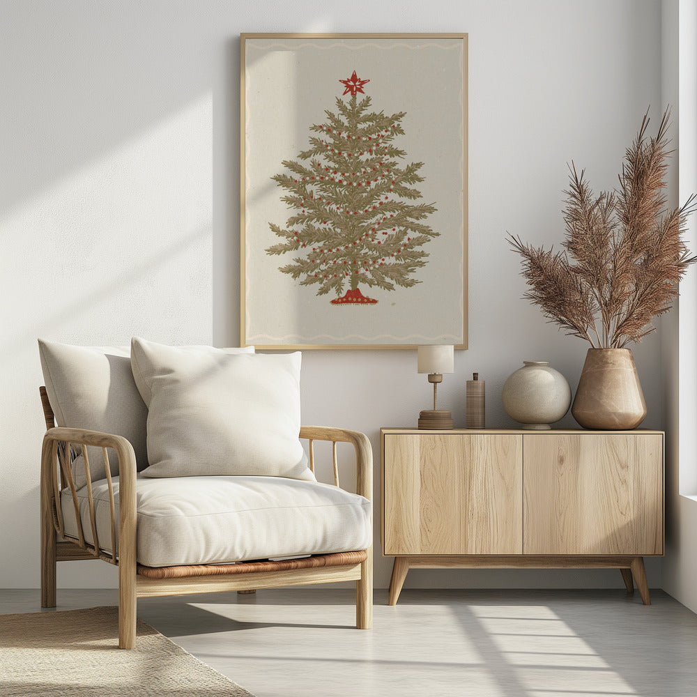 Kerstboom 02 | Poster