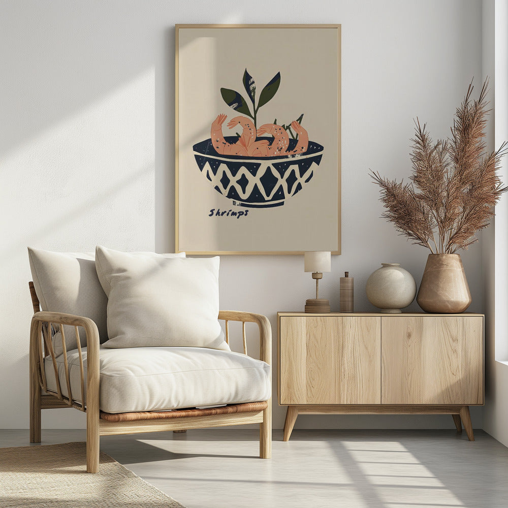 Garnalen Delight Bowl | Poster