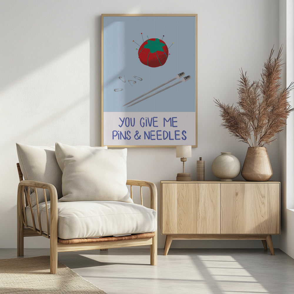 spelden en naalden | Poster