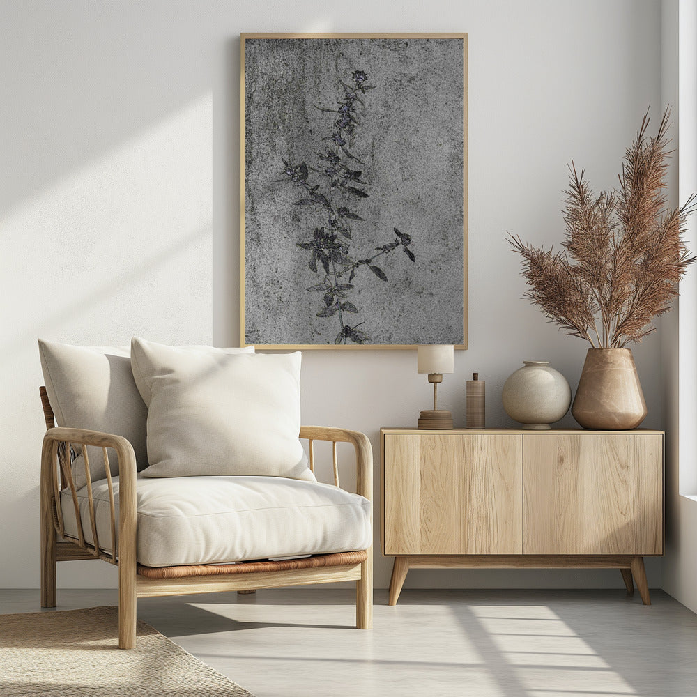 Betonnen bloesems | Poster