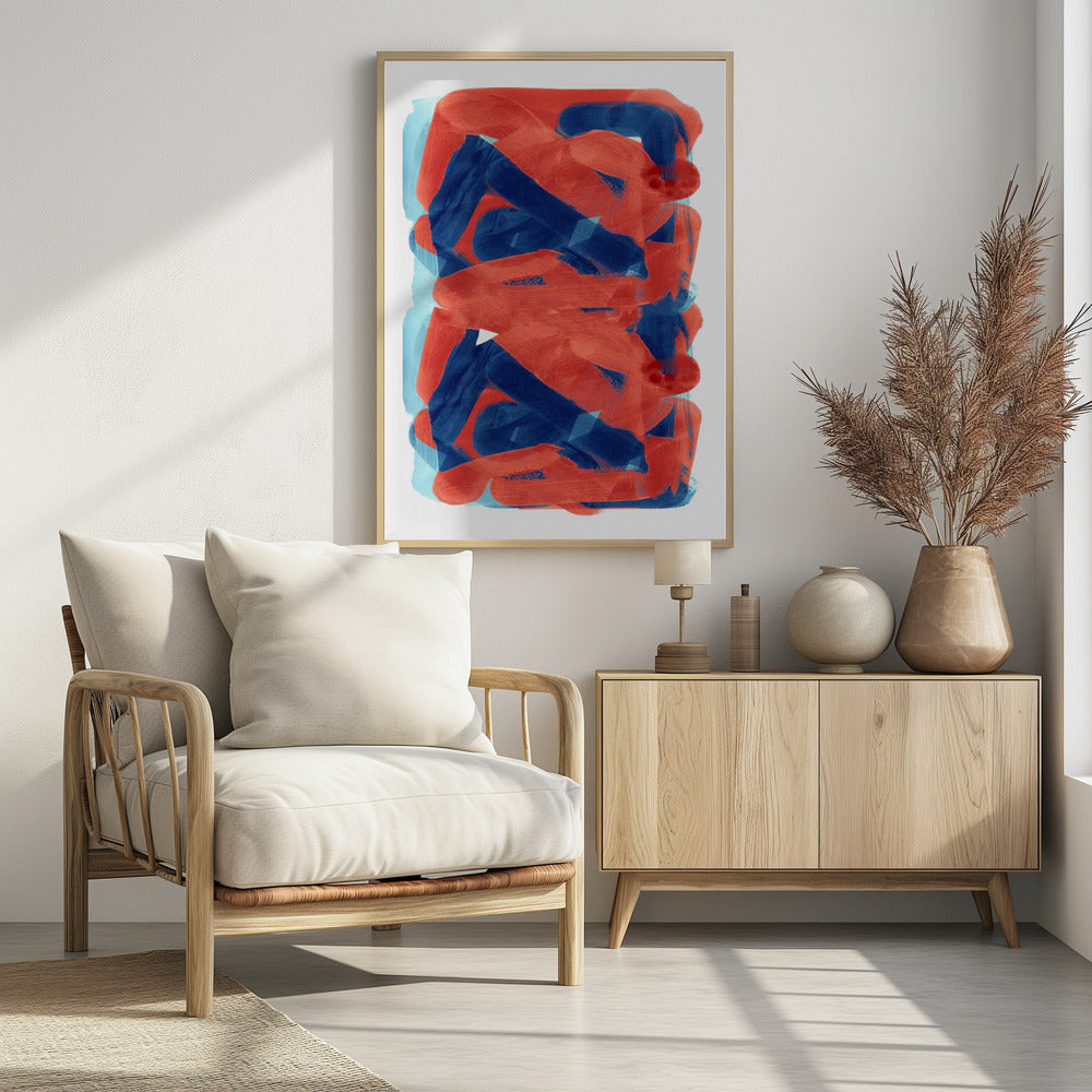 Abstracte lussen 2 | Poster