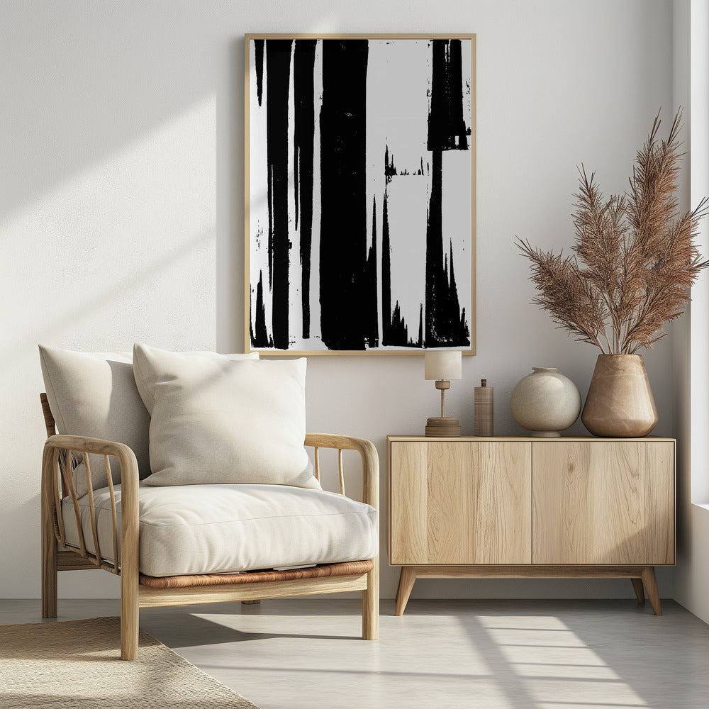 Zwarte Stretch 1 | Poster