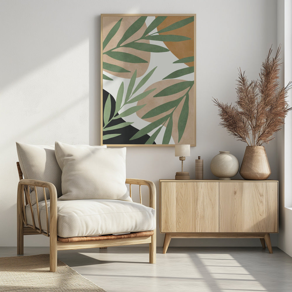Bloemen en tropisch 5 | Poster