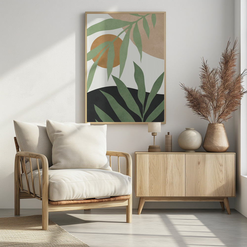 Bloemen en tropisch 4 | Poster