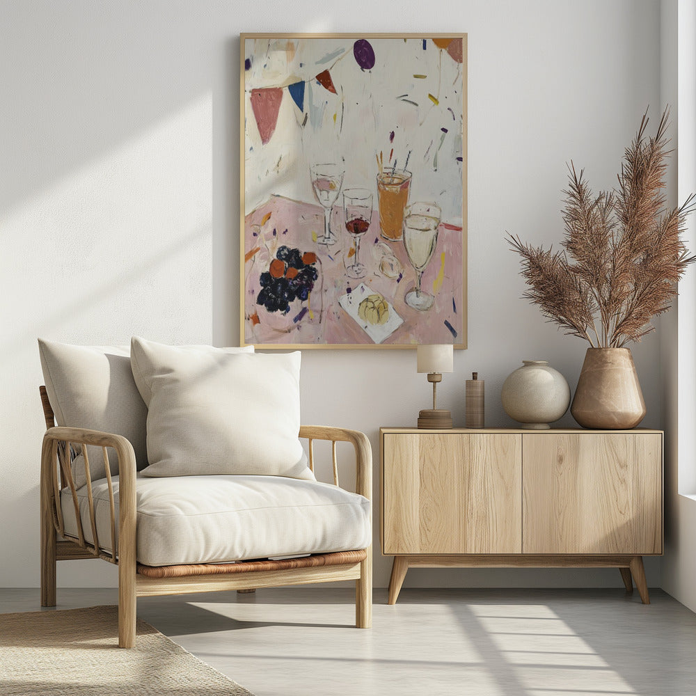 Festive Table Spread | Poster