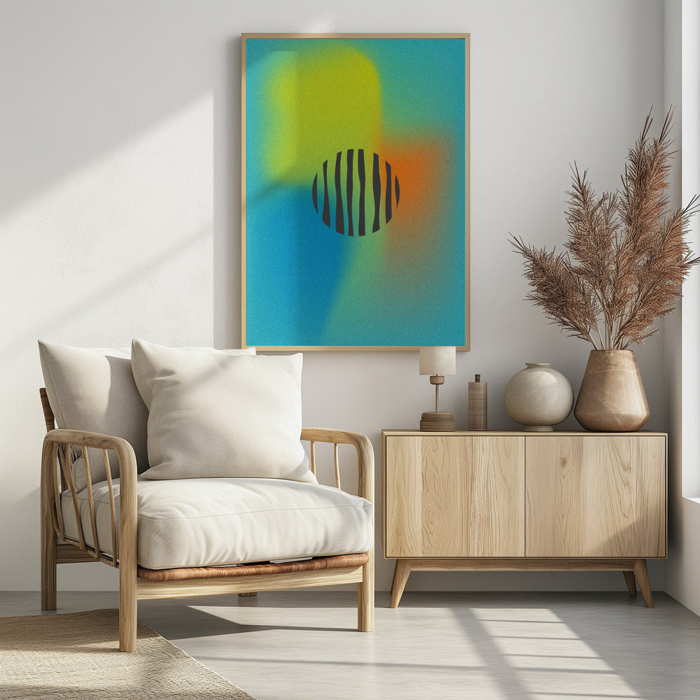 Kleurrijke echo's | Poster