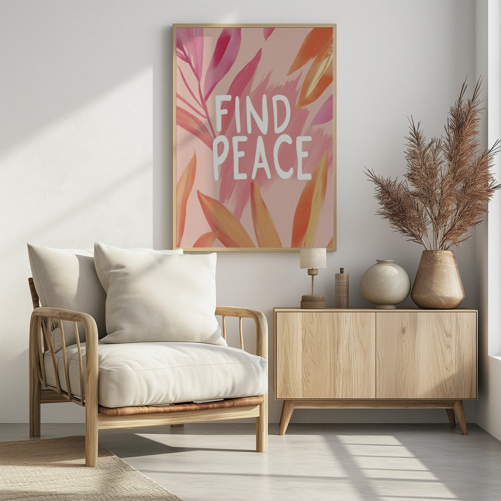 Serene bloesems | Poster