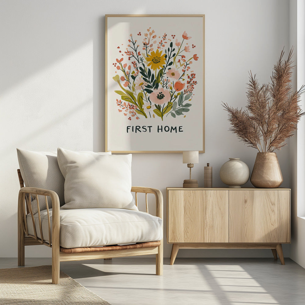 Bloeiend Welkom | Poster