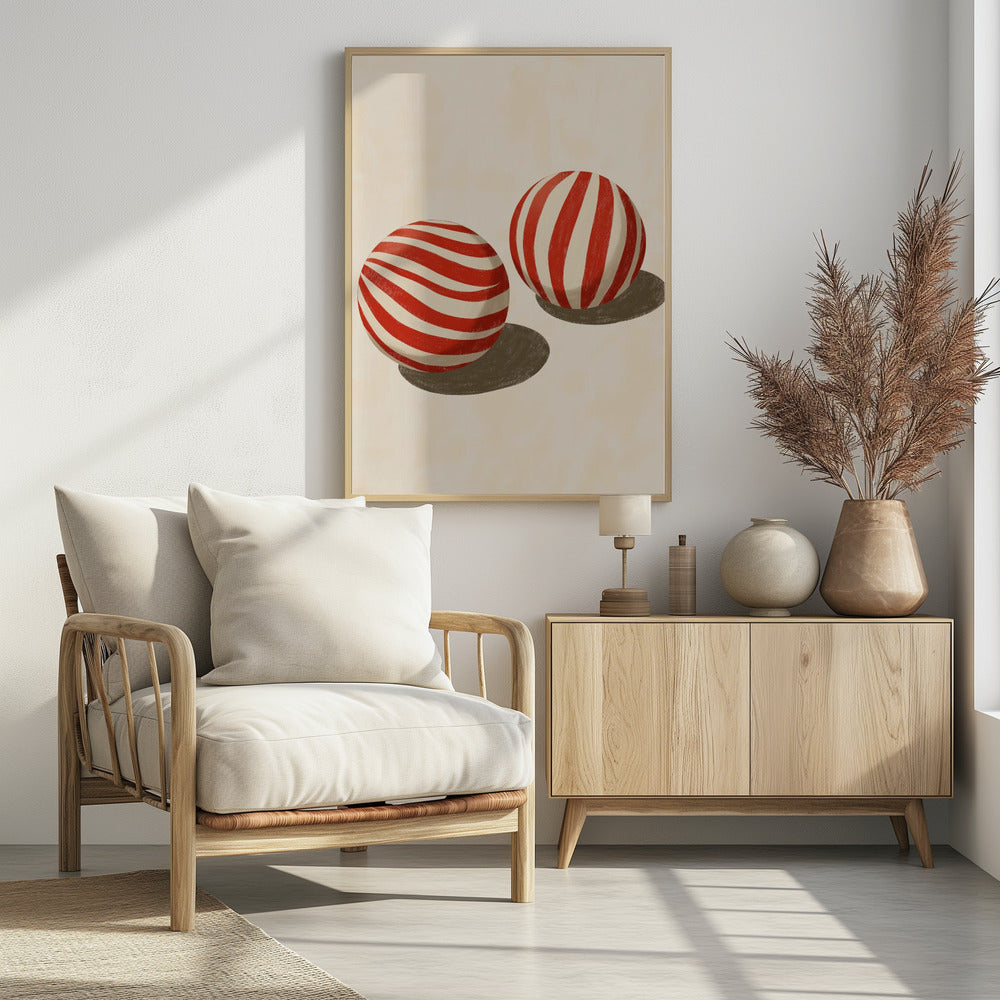 Snoep Swirl Bollen | Poster