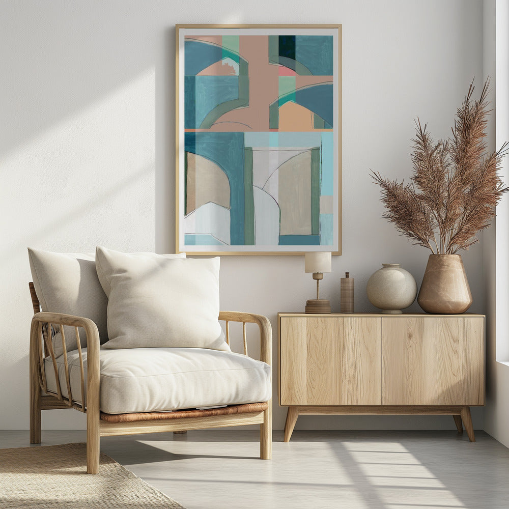Abstracte Bogen Nr. 1 | Poster