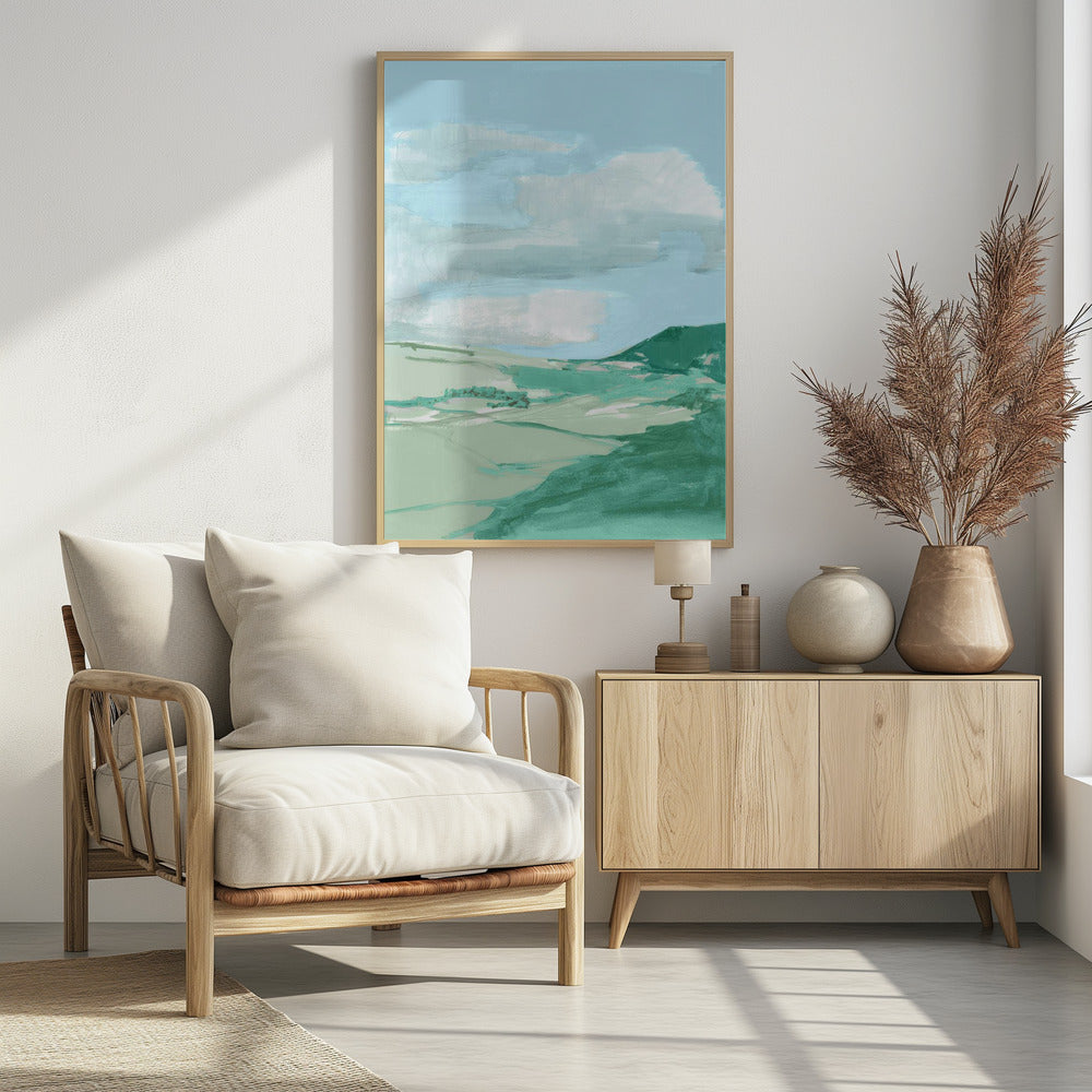 Big Sky Landschap Platteland Nr. 2 | Poster