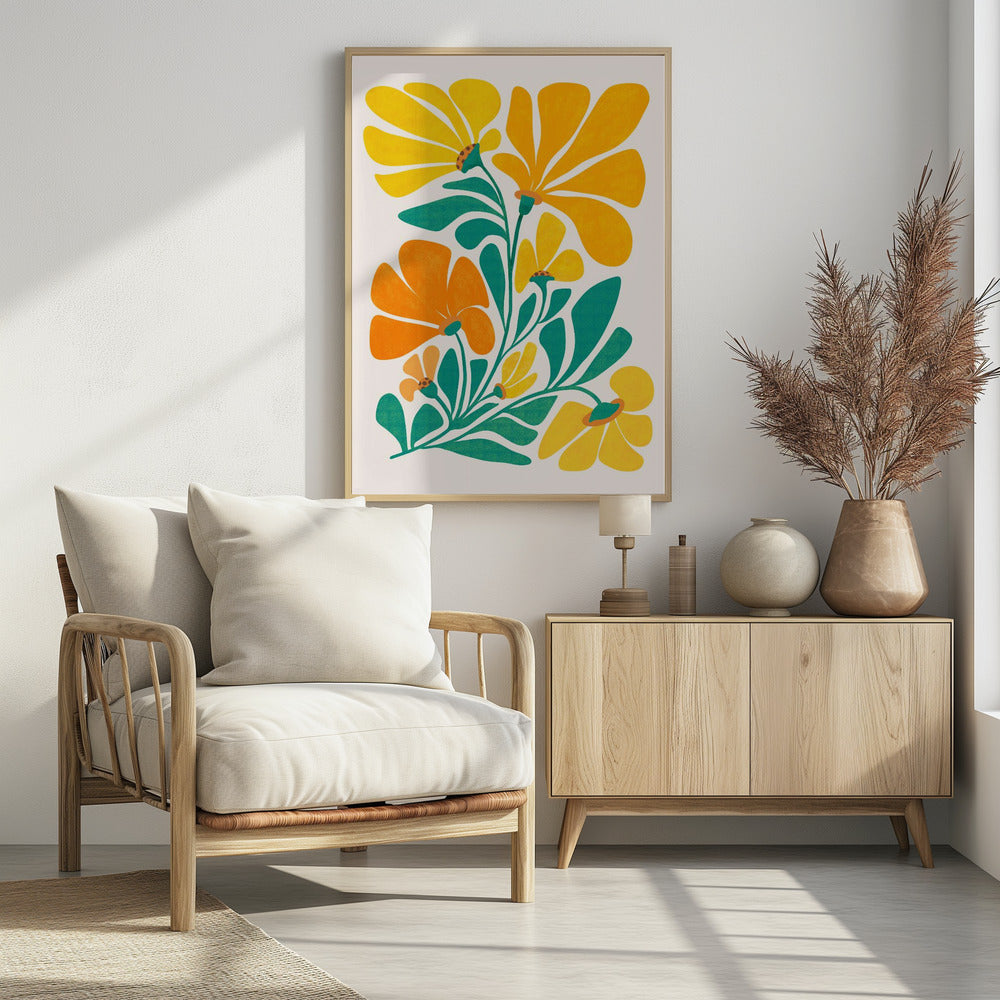 Koninklijke Zonnebloemen | Poster