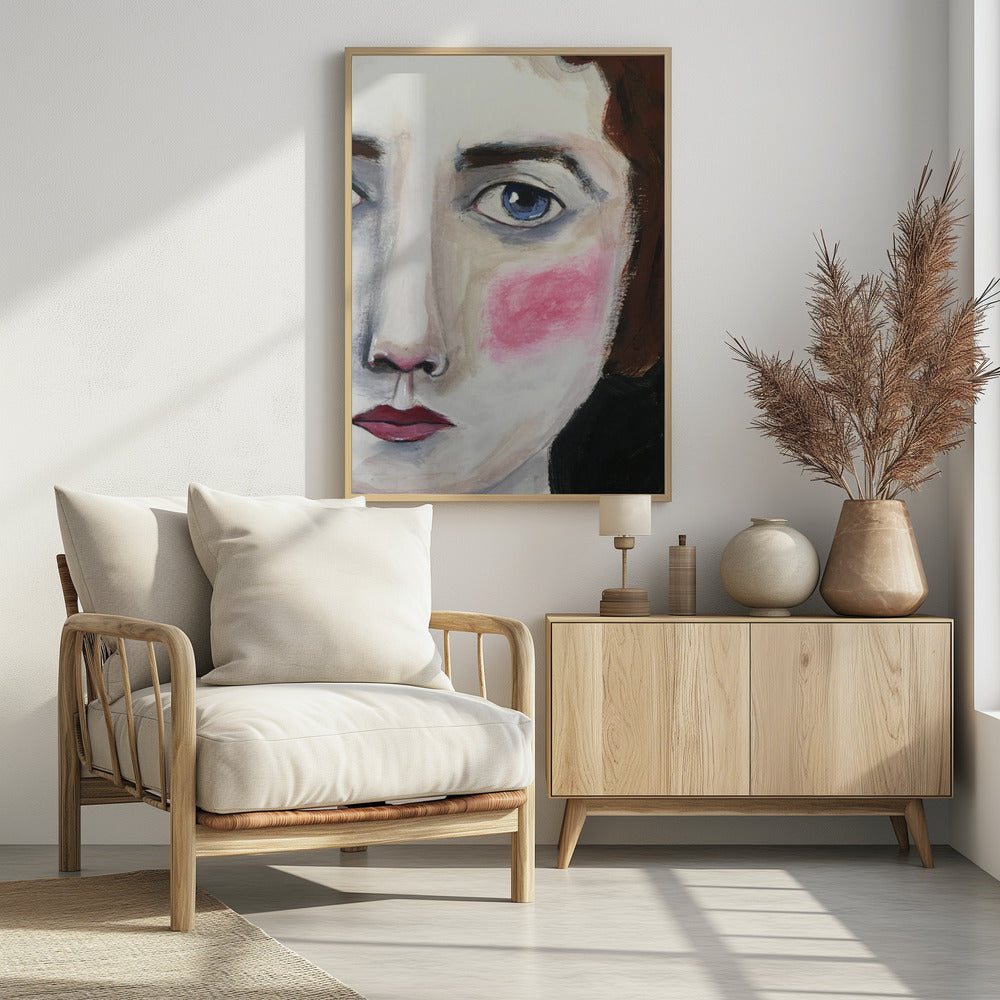 blauwe ogen | Poster