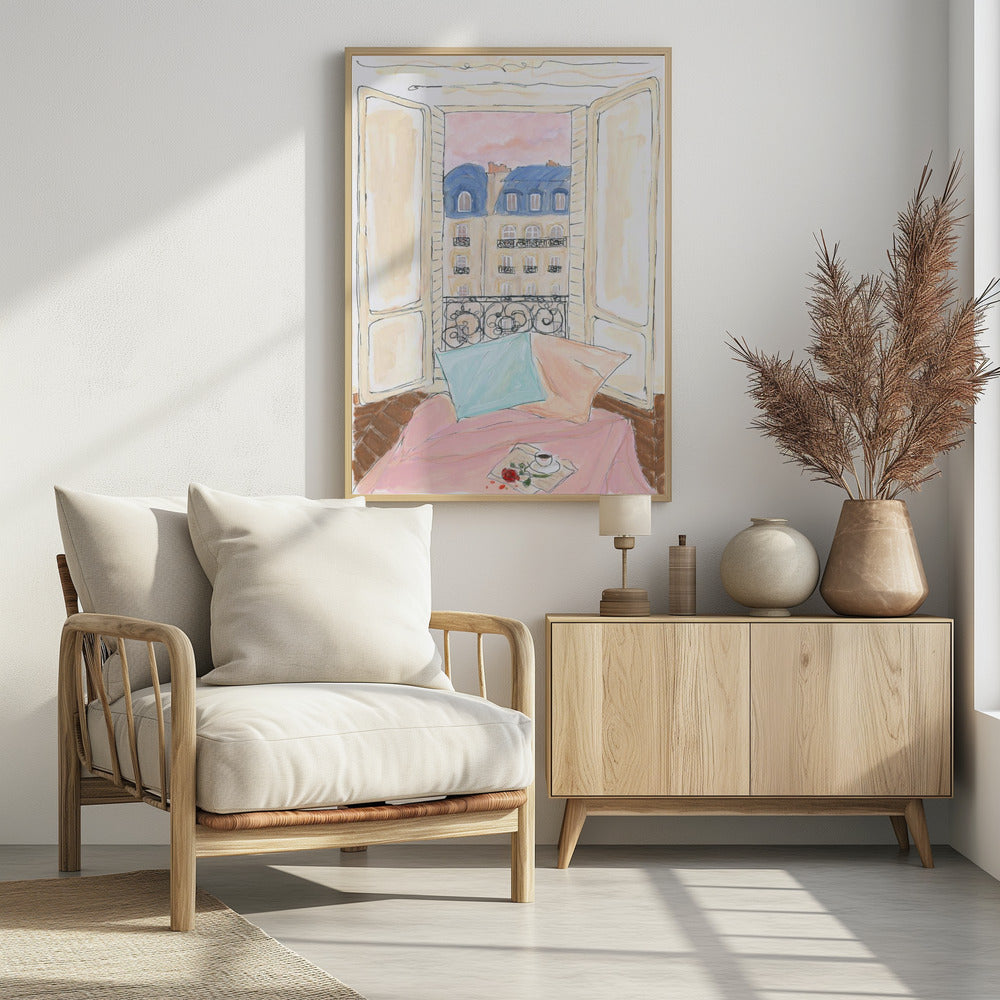 Gezellig appartement in Parijs | Poster