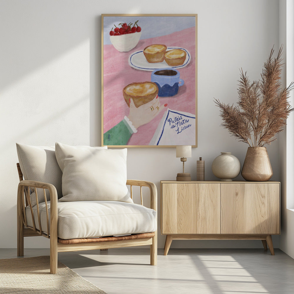 With Love From Lisbon - Food and Travel Art | Poster