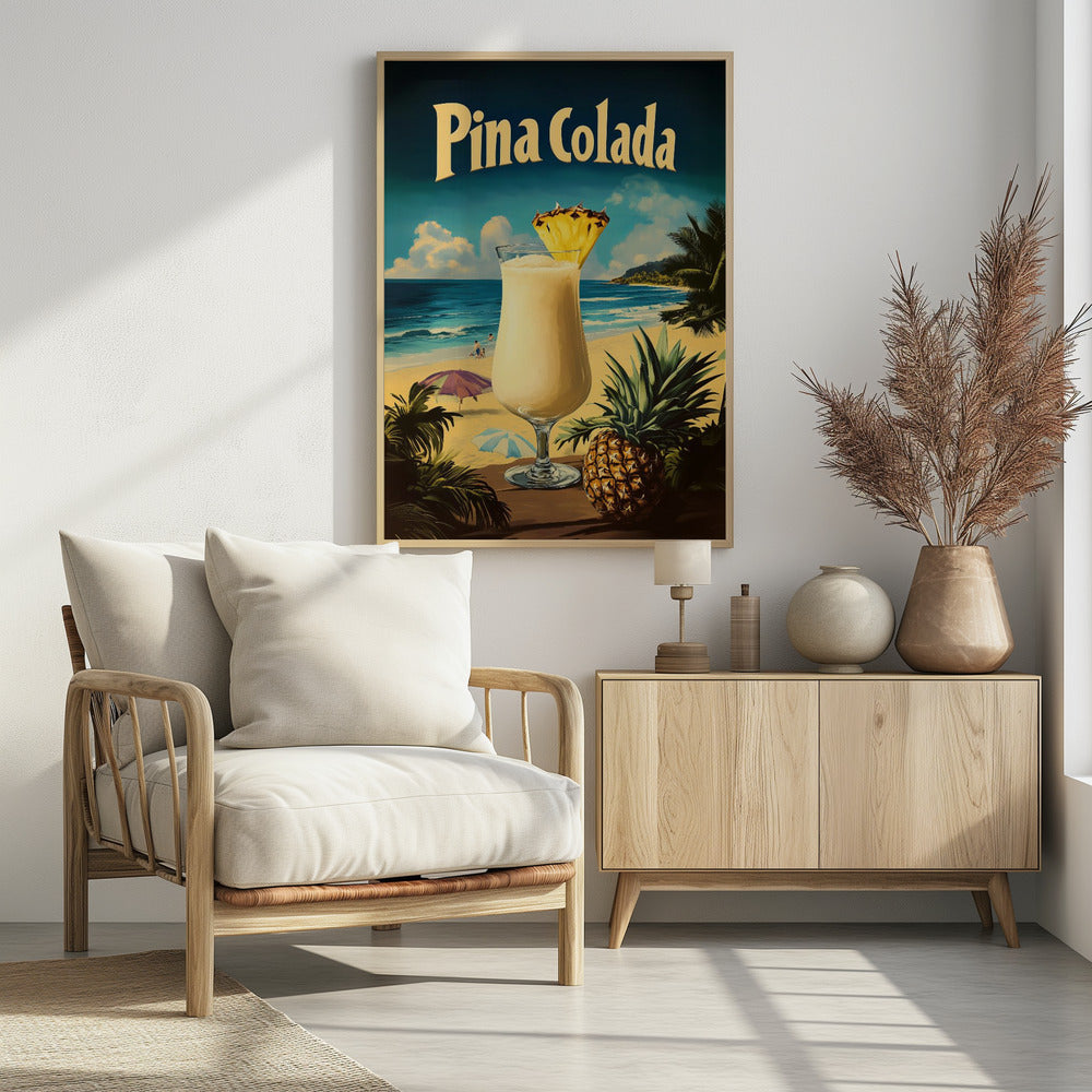 Pina Colada Vintage | Poster