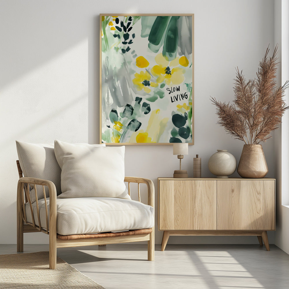 Serene Blooms | Poster