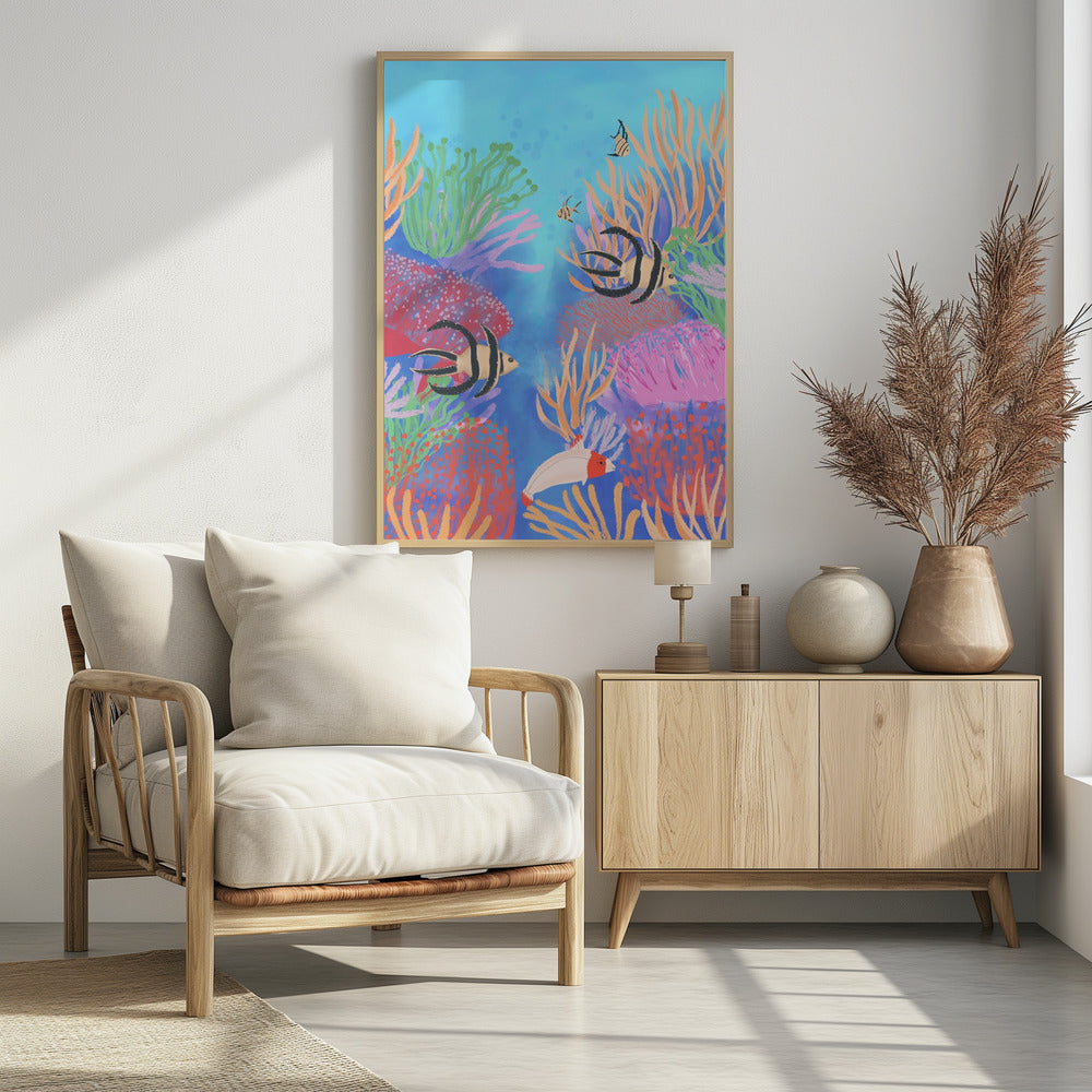 Coral Reef Reverie | Poster