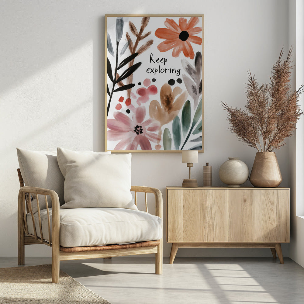 Bloemenavontuur | Poster