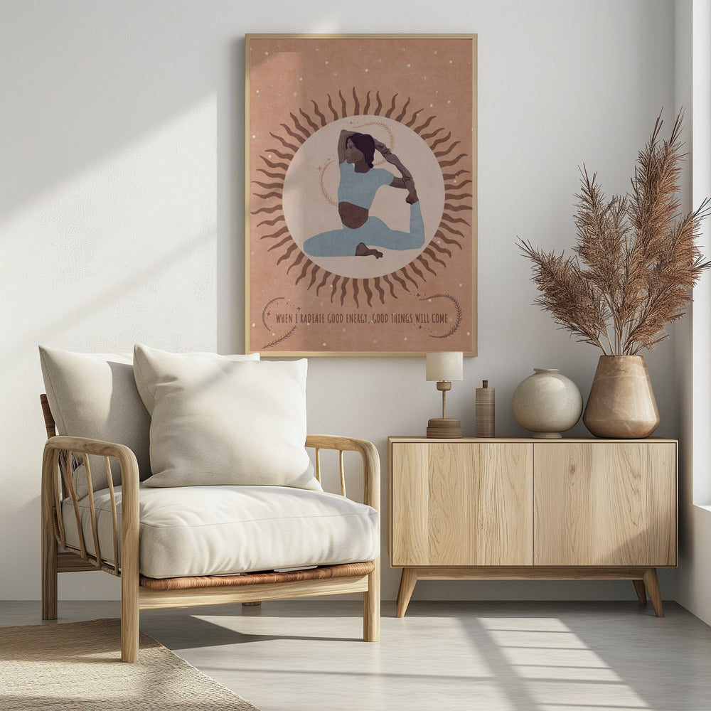 Geënergetiseerde rust | Poster