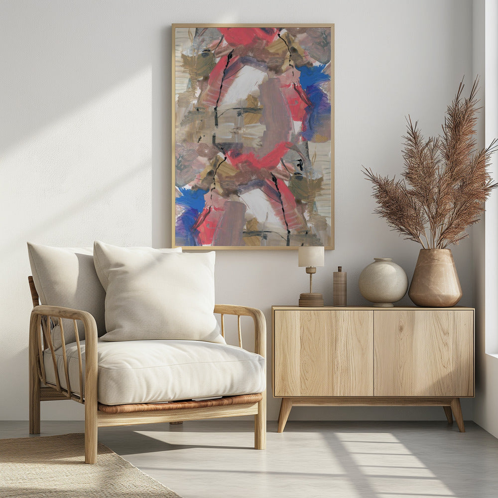 Abstract Zacht Profiel 3 | Poster