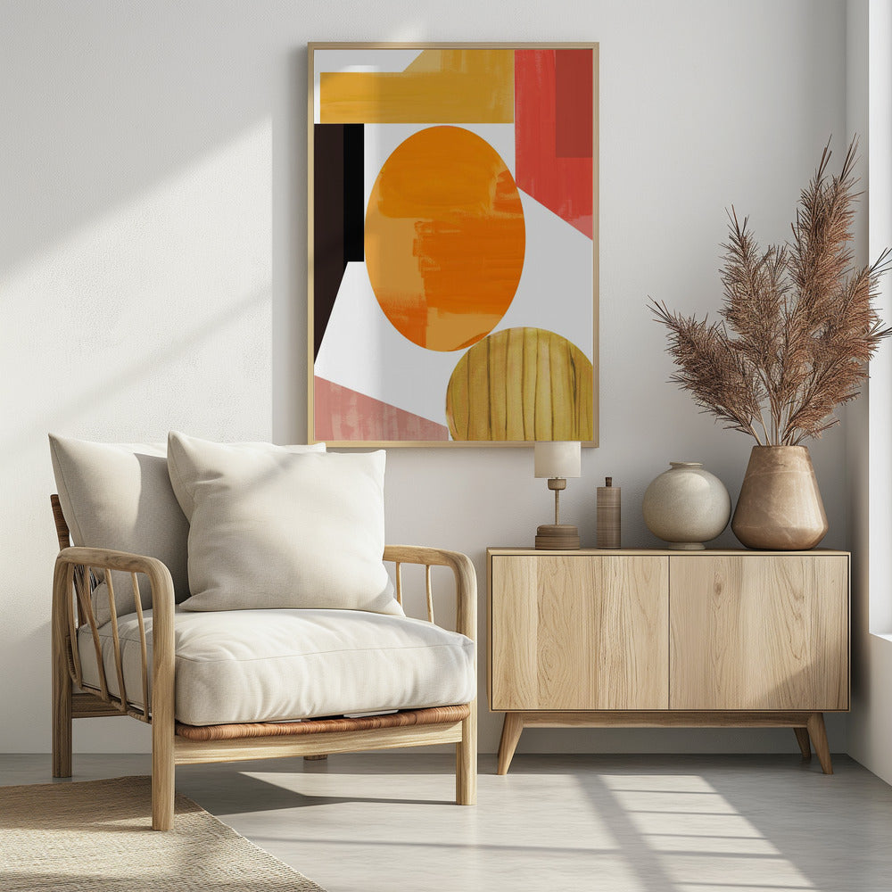 Geometric Warmth No2 | Poster