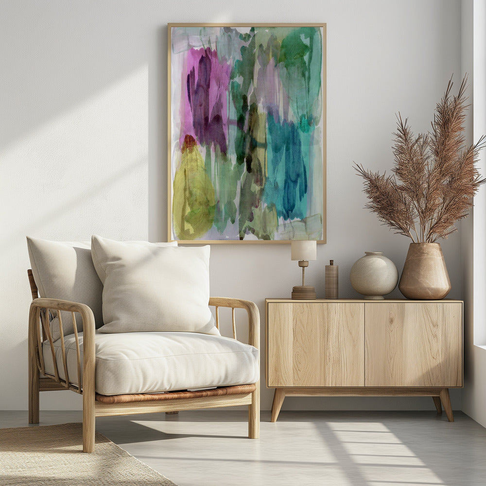 Aquarelle Organic Shapes 4 | Poster