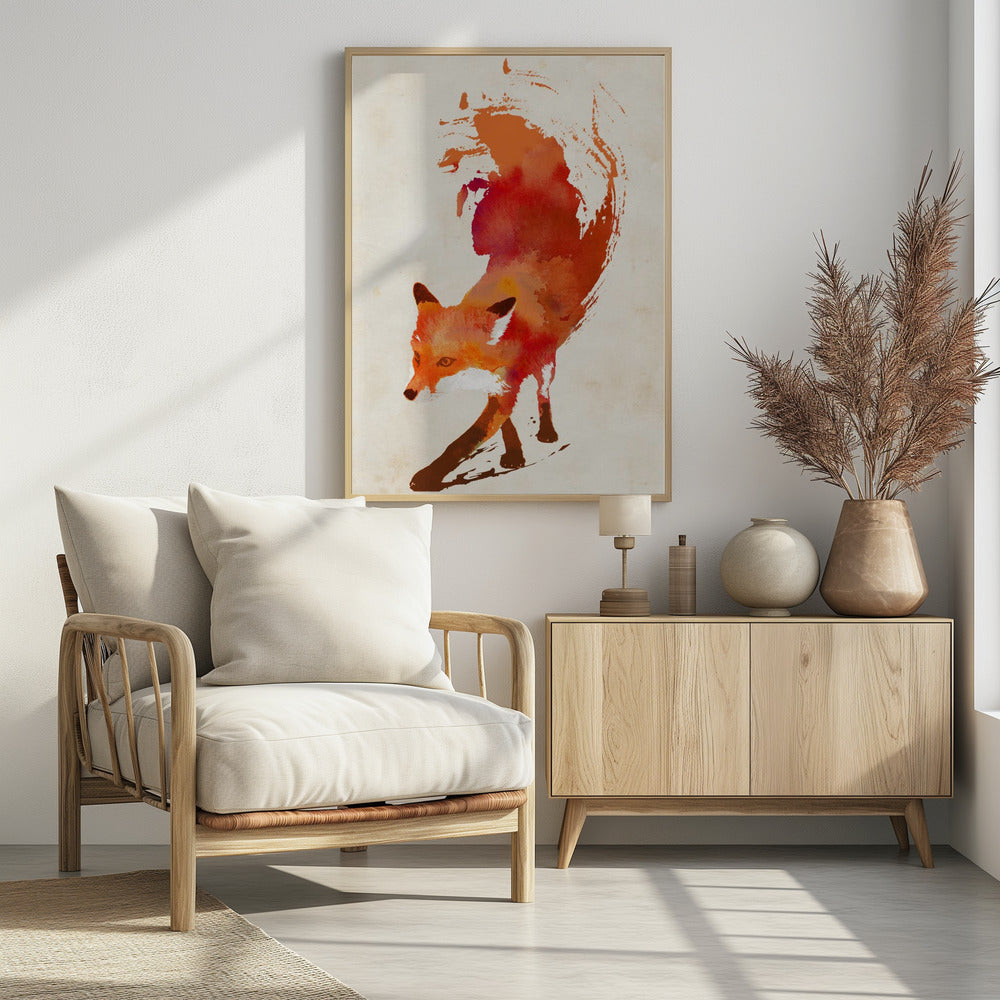 Fiery Fox Dance | Poster