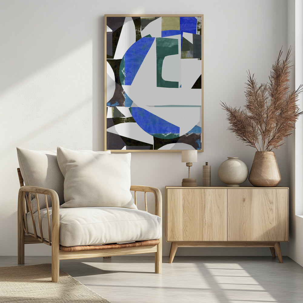 Abstracte uitsneden nr. 2 | Poster