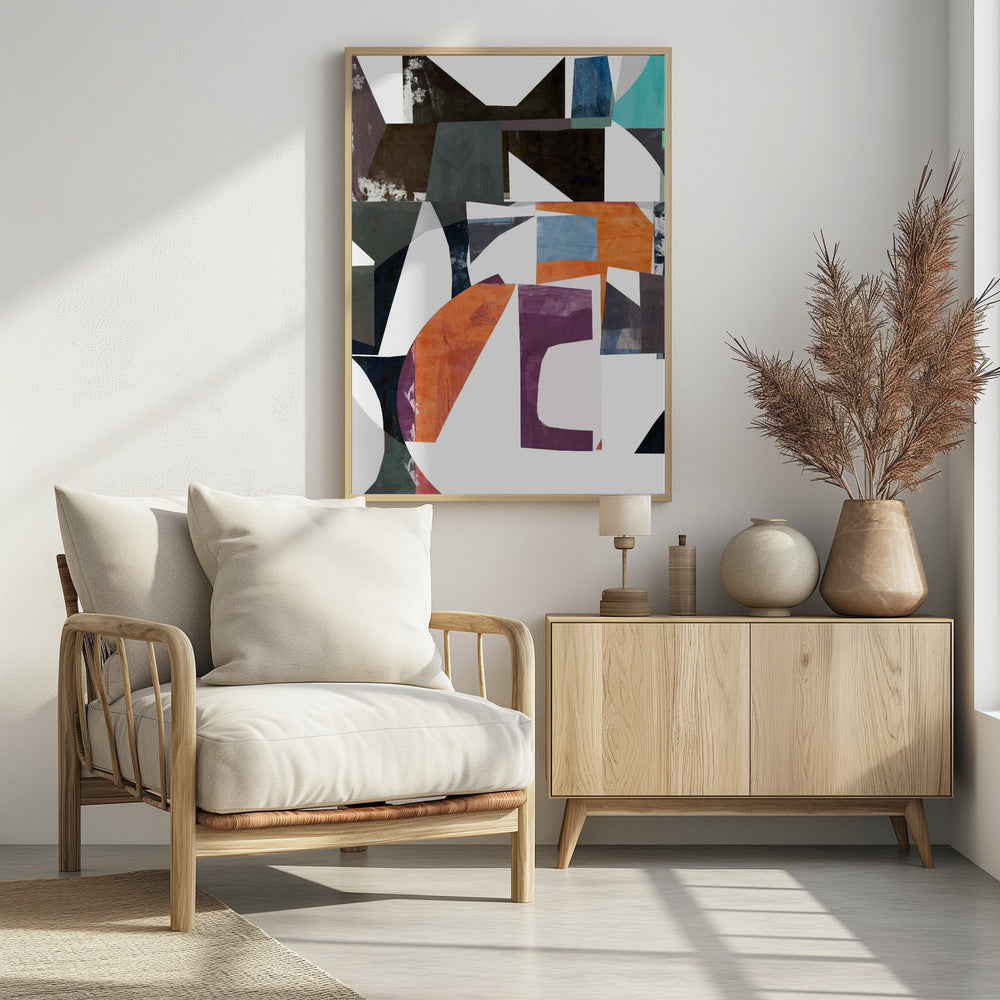 Abstracte uitsneden nr. 3 | Poster