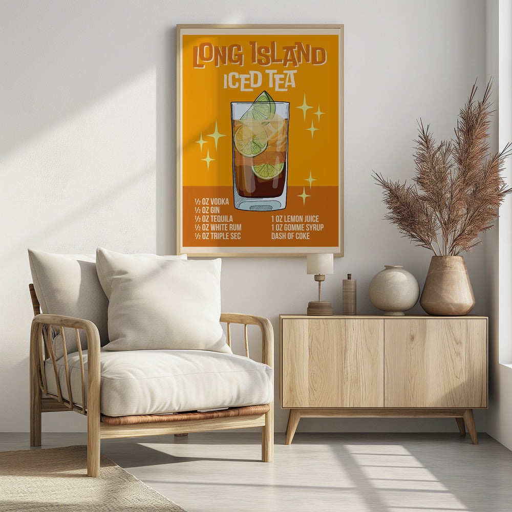 Long Island IJsthee | Poster