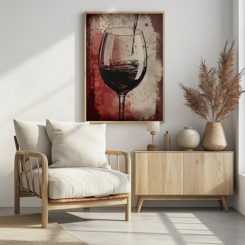 Red Red Wine No 5 | Poster
