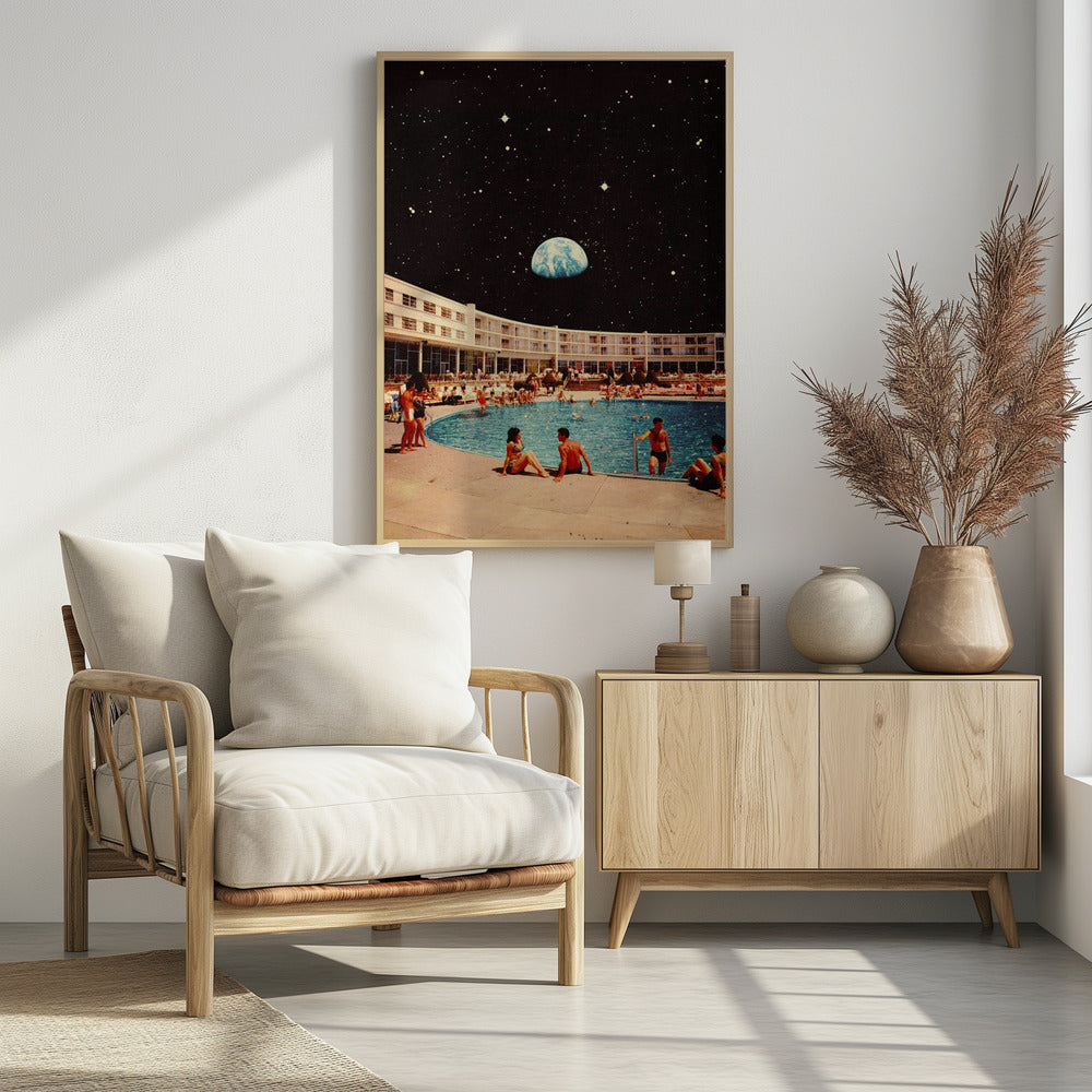 Lunar Pool | Poster