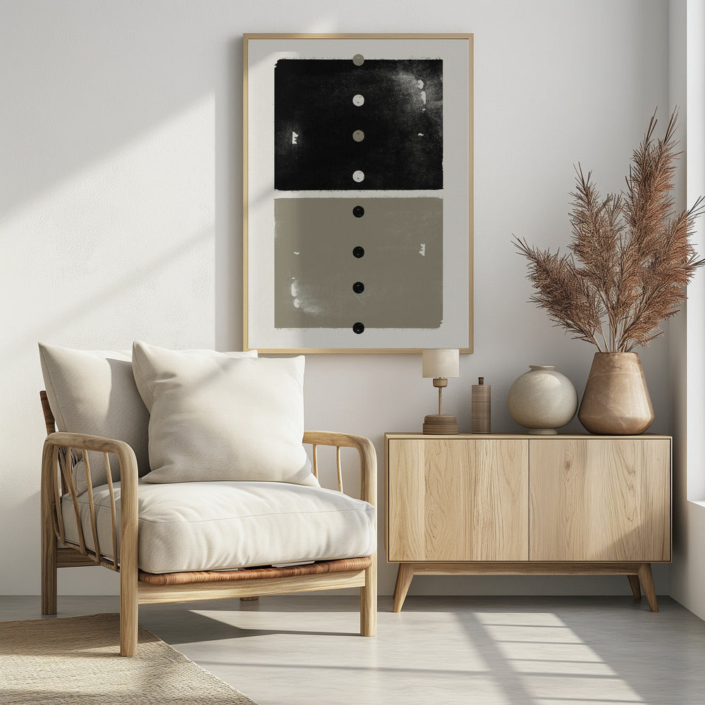 Abstractie van de avondbijeenkomst | Poster