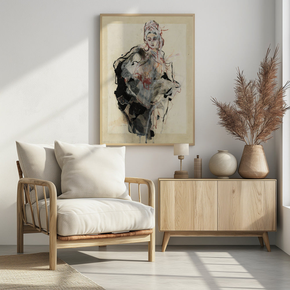 Dynamische figuur vastgelegd | Poster