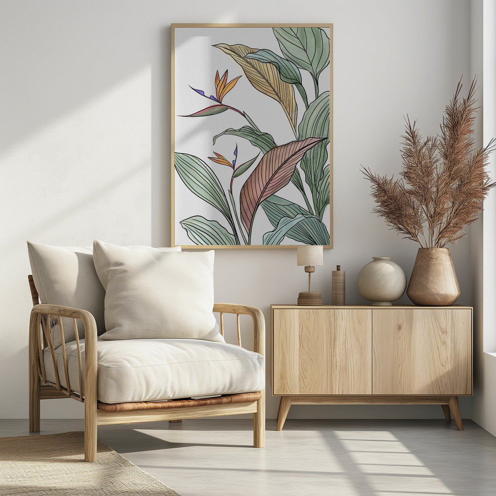 Vogels van het Paradijs | Poster