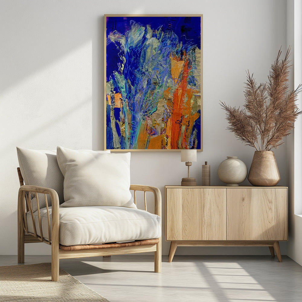 Kleurrijk droomlandschap | Poster