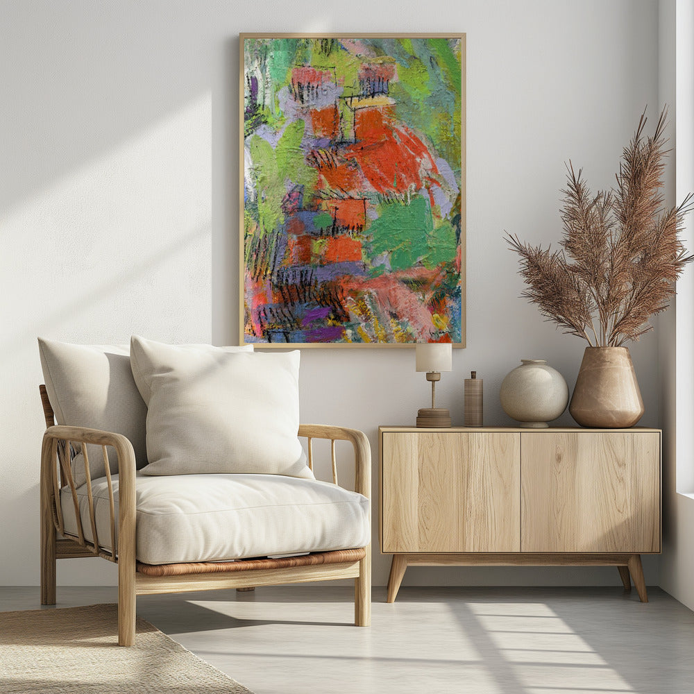 Betoverend kleurenlandschap | Poster