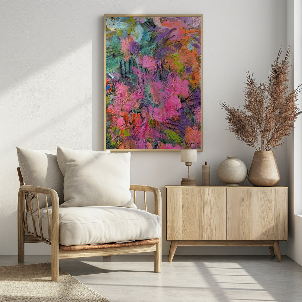 Levendige wervelwind | Poster