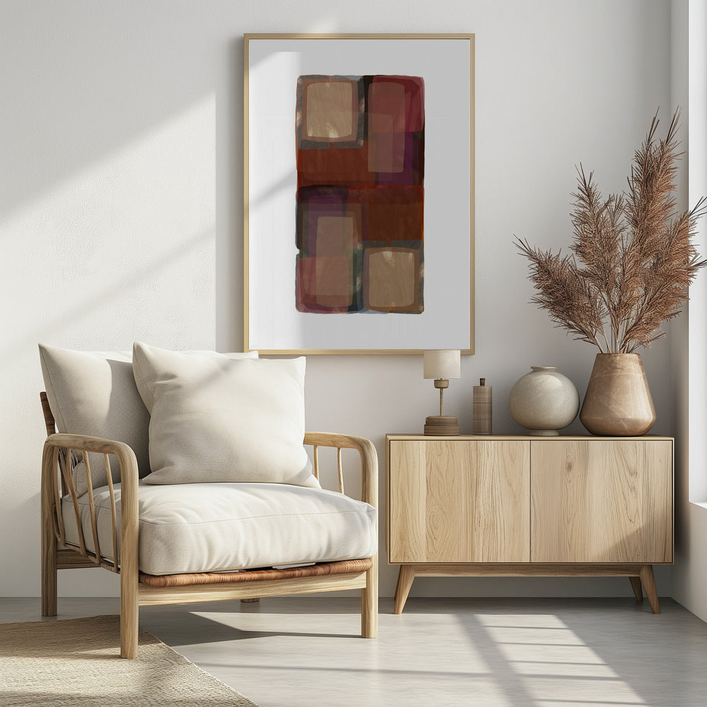 Deep Shades Shapes 2 | Poster