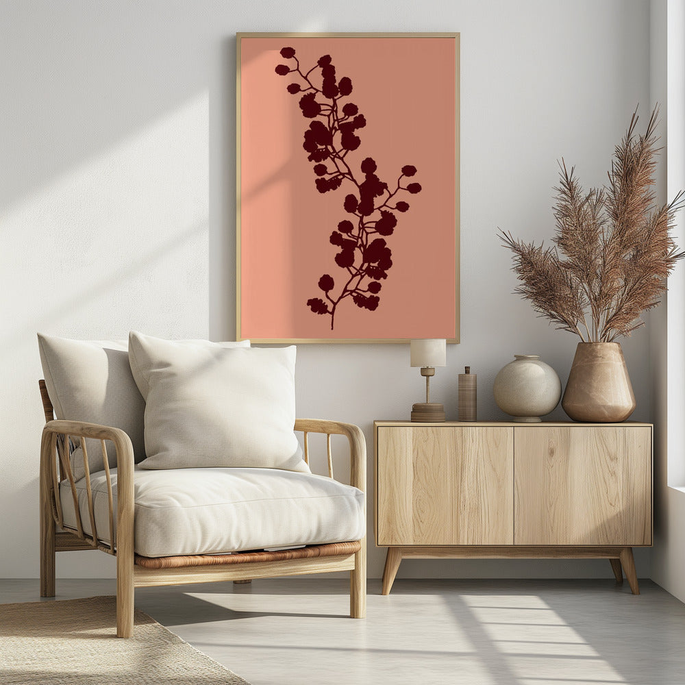 Floral Silhouette 2 | Poster