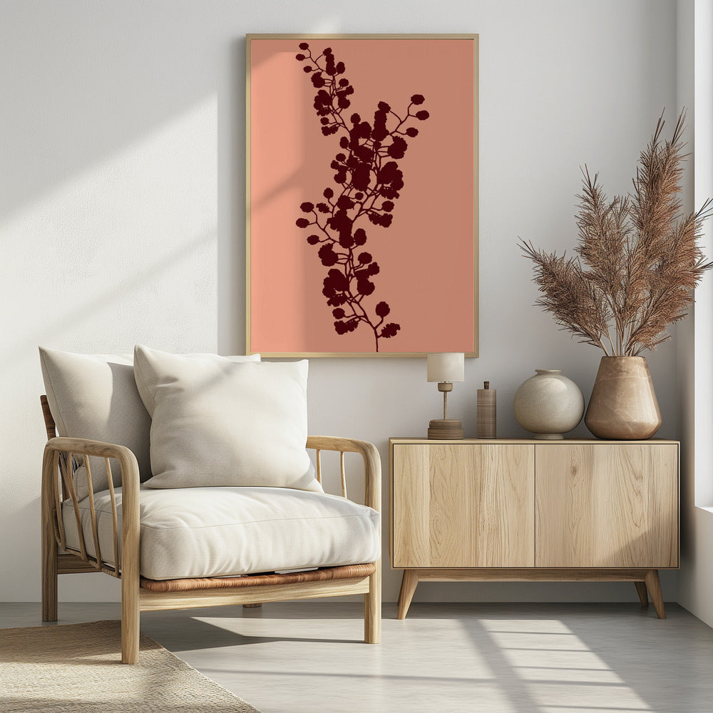 Floral Silhouette 3 | Poster