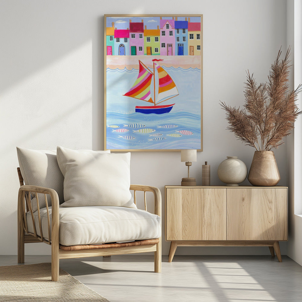 De vissersboot | Poster