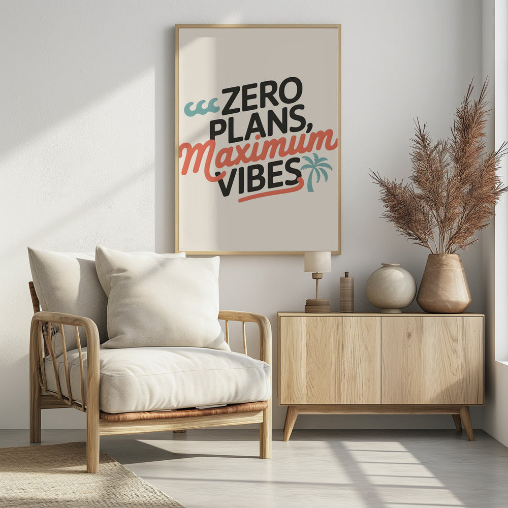 Geen plannen, maximale vibes.png | Poster